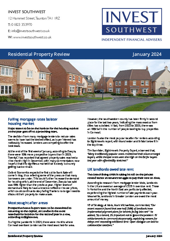 Residential Property Review January 2024
