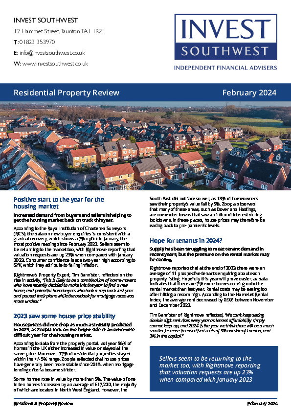 Residential Property Review February 2024