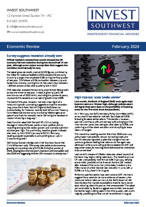 Economic Review February 2024