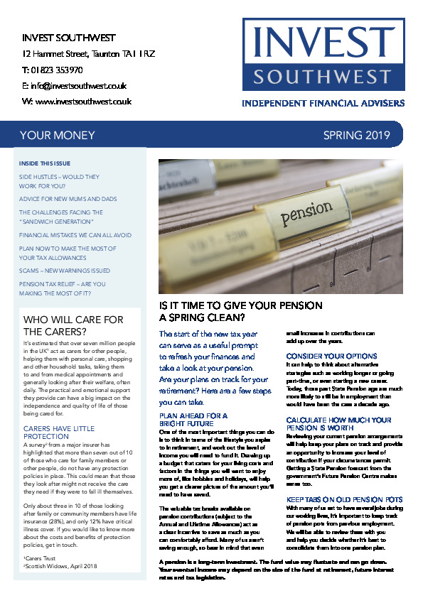 Your Money - Spring 2019