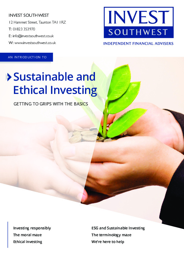 Sustainable & Ethical Investing