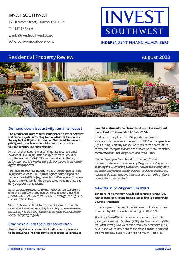 Residential Property Review August 2023